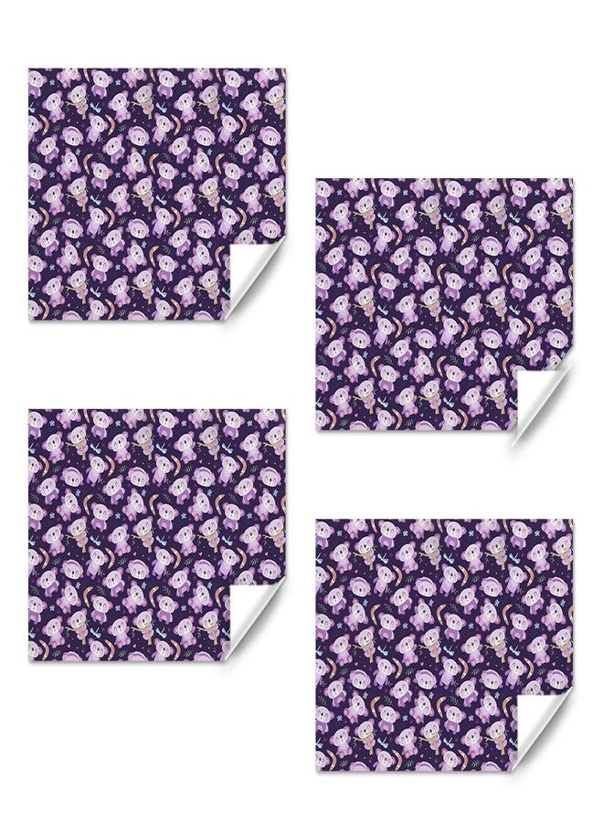 Geluode Birthday Wrapping Paper For Kids Girls Boys Women, Cute Koala With Boomerang Design Gift Wrap Paper for Birthday or Baby Shower, 4 Sheets Folded Flat 20x28 Inches Per Sheet - Image 4